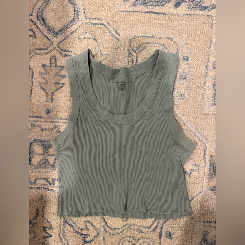 Brandy Melville Connor Tank Top - Sage Green